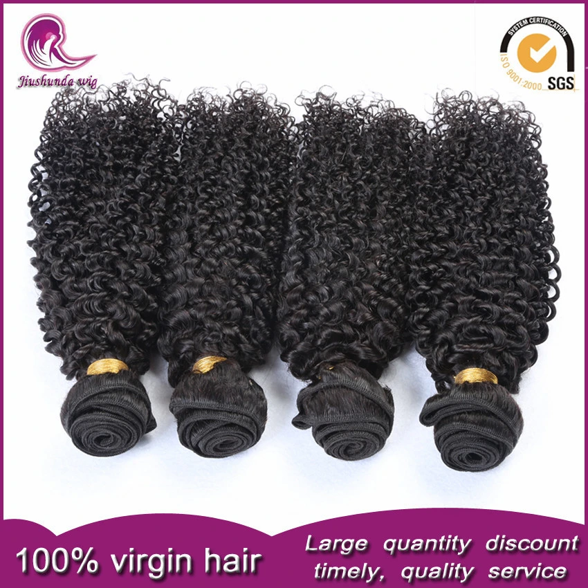 Kinky Curly Vietnamese Virgin Hair Weft with Lace Closure