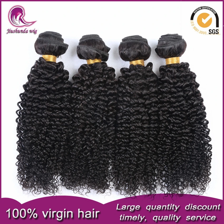 Kinky Curly Vietnamese Virgin Hair Weft with Lace Closure