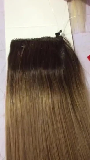 100 % reines brasilianisches Remy-Haar, kein Ausfallen, dicke Enden 8